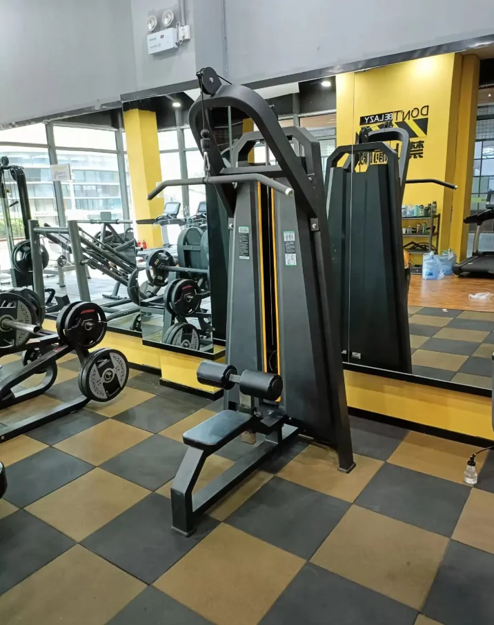 

Iso Lateral Low Row and Lat Pulldown Combo for Commercial Gym Back Training Station