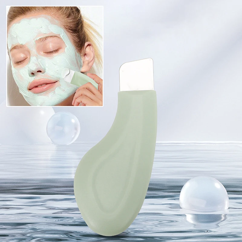 1Pc Facial Skin Scrubber Mee-eter Removal Tool Compatibel Met Modder Crème Handleiding Huid Scooper Voor Porie Reiniging Beauty Tool