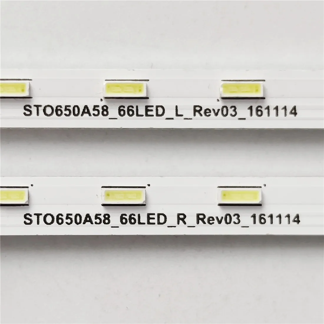 LED backlight strip 66 lamp For STO650A58 STO650A57_66LED_R L REV03 KD-65XE8596 XBR-65X850E KD-65XE7096 KD-65XE7005 KD-65XF8577