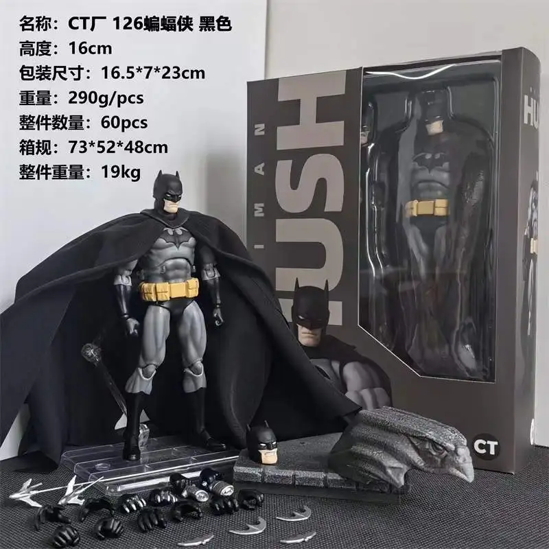 

Hot Ct Toys Batman Mafex 126 Dc Bat Man Figure Shf Anime Action Figure Figurine Statue Model Custom Gifts For Kids Toys