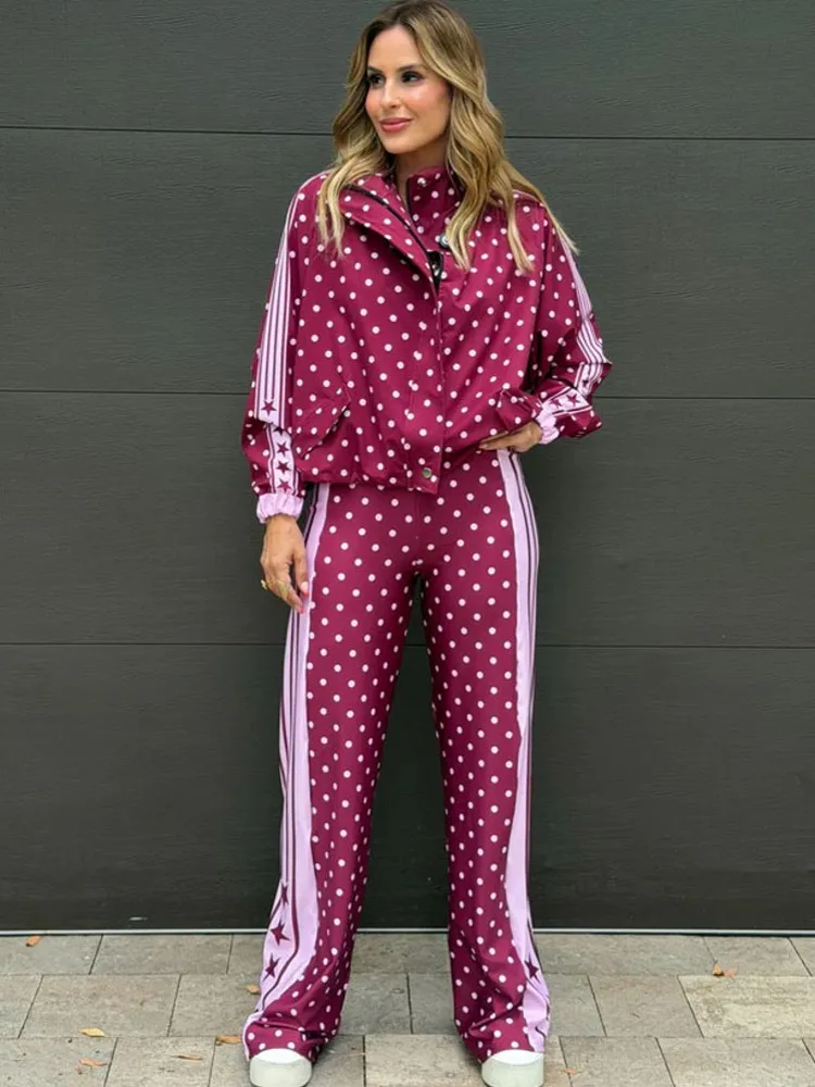 2 Piece Women Sets Dashiki African New Arrival Spring Autumn Matching Sets Two Pieces Sets Top And Pants Suits Outfits Clothing