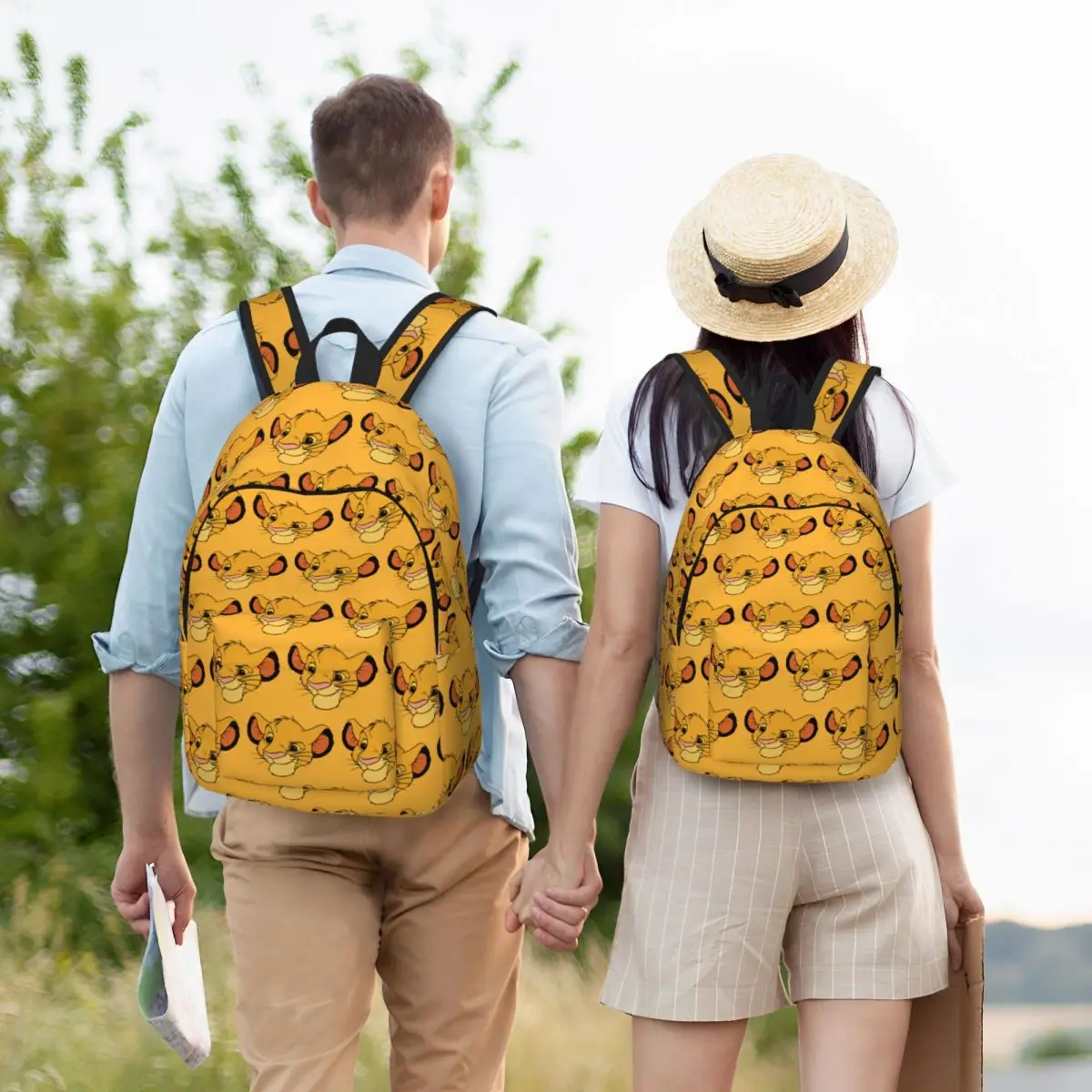 The Lion King Baby Simba zaino per ragazzo ragazza bambini studente scuola Bookbag tela Daypack scuola materna borsa primaria leggera