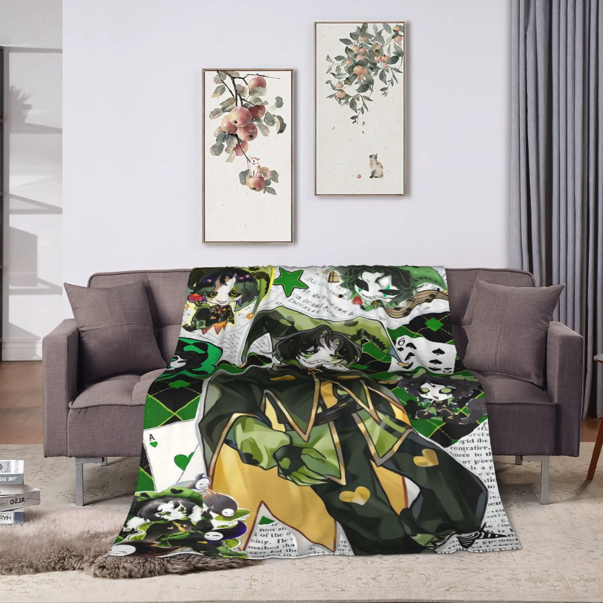 The Freak Circus Flannel Blankets  Warm Throw Blanket for Living Room Camping Novelty Bedspread Sofa Bed Cover