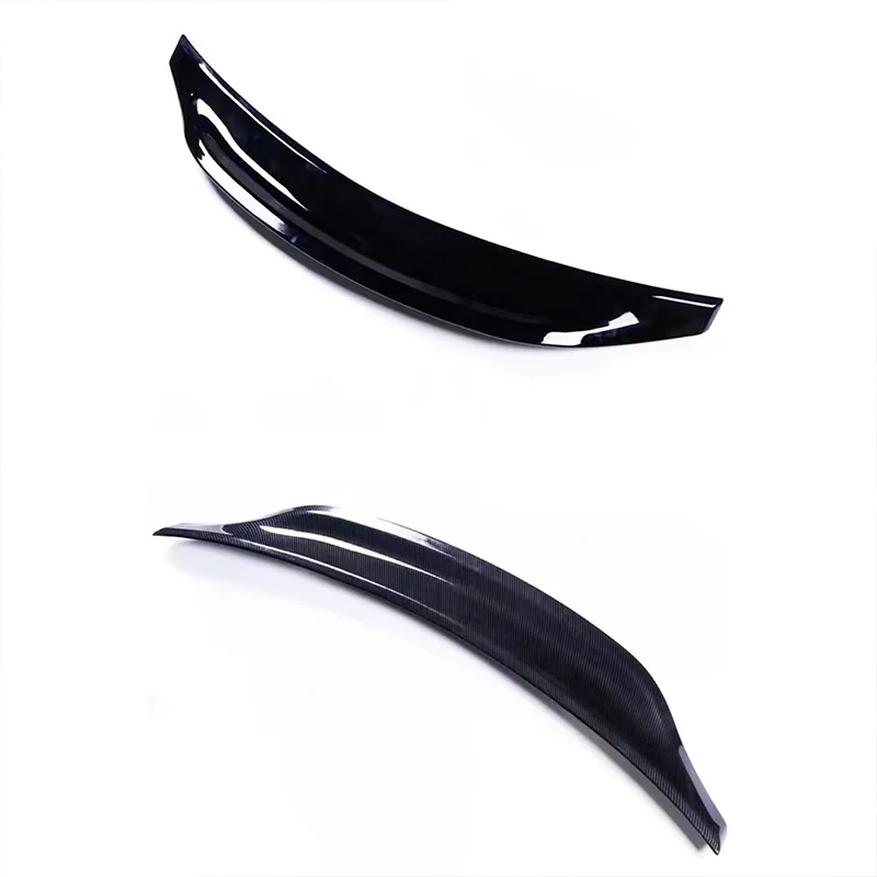 For GAC Trumpchi Empow Dodge Attitude 2021 22 23 24 25 Rear Trunk Lid Car Spoiler Wing R Style ABS Black Carbon Color Accessorie