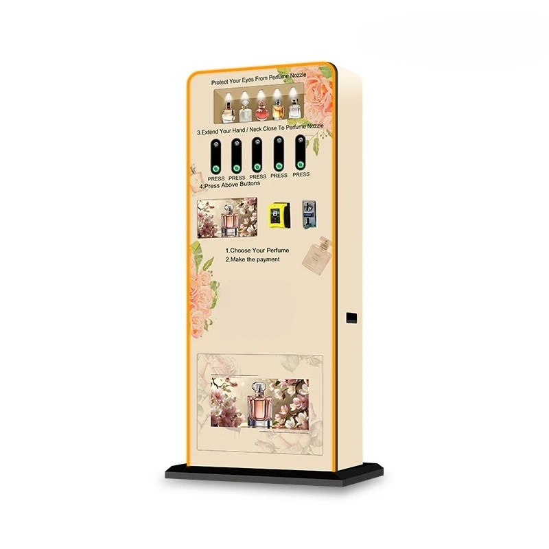 Perfume and beauty self-service vending machine Desktop 24-hour unmanned small intelligent aromatherapy vertical vending machine