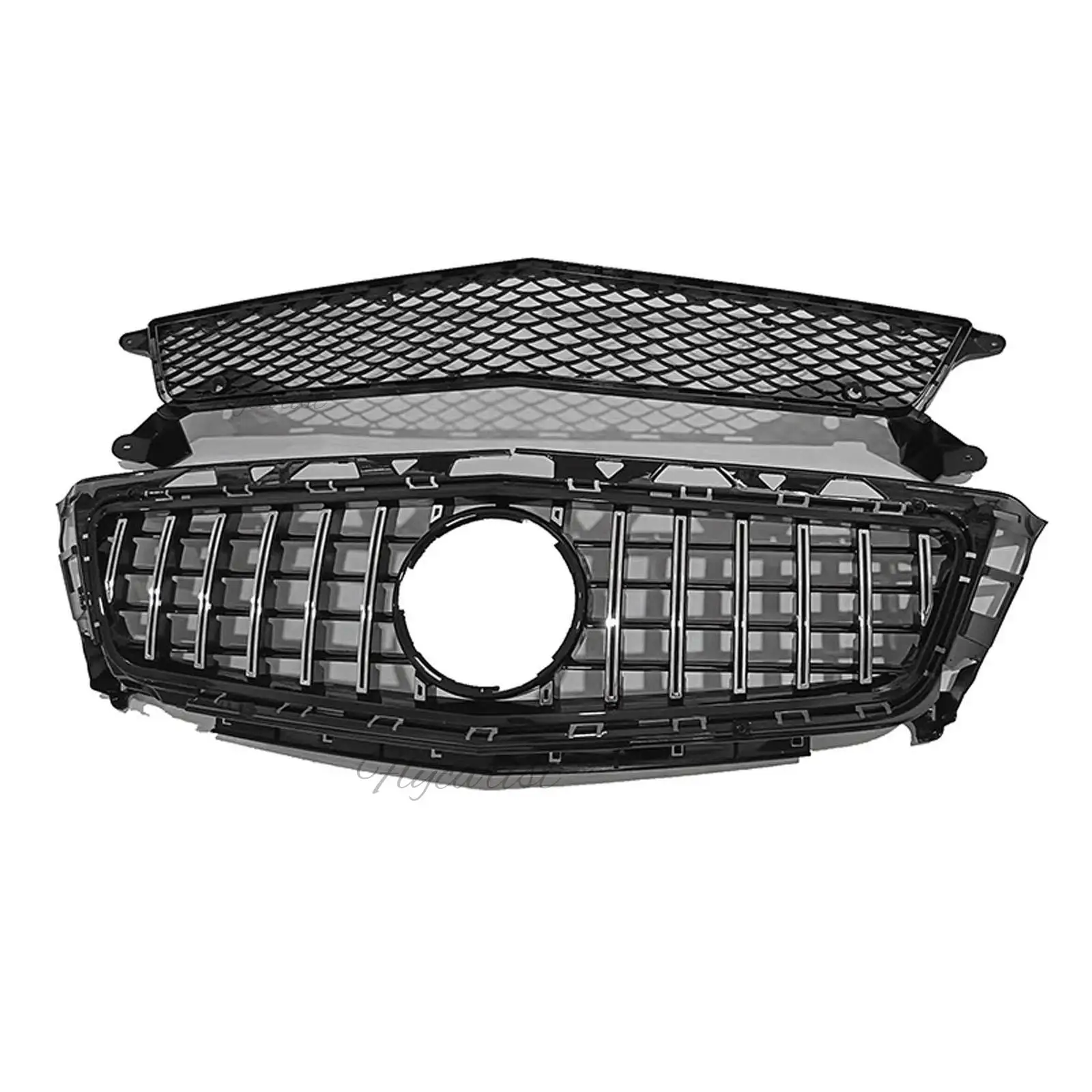 Front Racing Facelift Grilles For Mercedes-Benz W218 CLS63AMG S 2011-2014