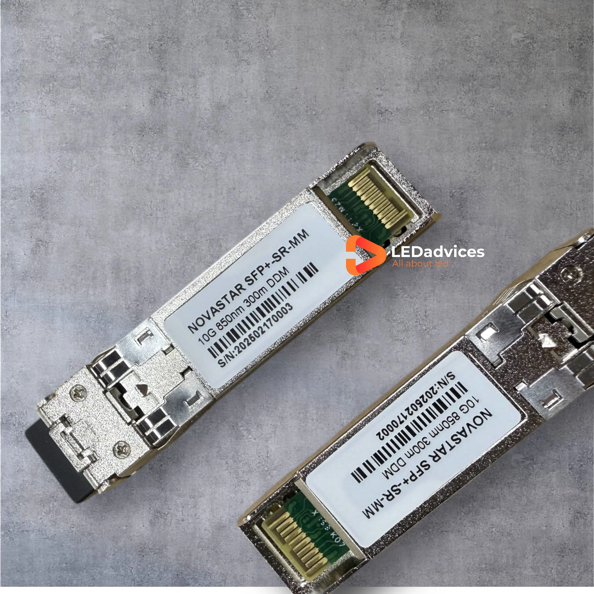1 Uds Novastar 10G SFP módulo de fibra monomodo Multi modo VX1000 VX600 VX400 CVT10 MCTRL700 solución de fibra de pantalla LED