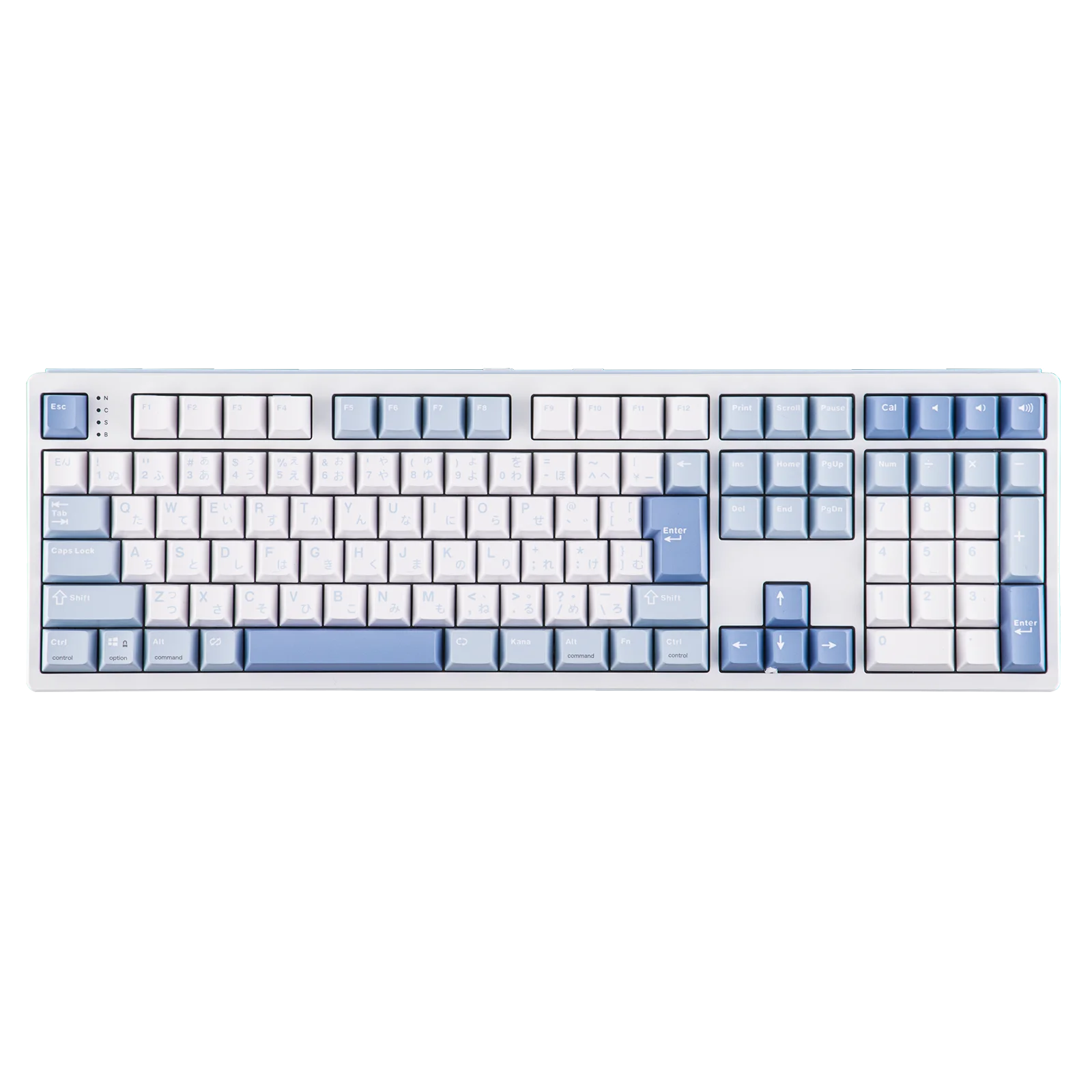 Japanese Version EPOMAKER TH108 JIS Layout 100% Full Size Hot-Swap Wired/Bluetooth/2.4Ghz Wireless NKRO Mechanical Keyboard with Numpad