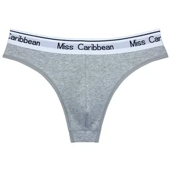 Lencería sexy para hombre, ropa interior deportiva convexa en U, tanga con letras de Fitness, algodón, cintura baja, calzoncillos sin costuras, tanga