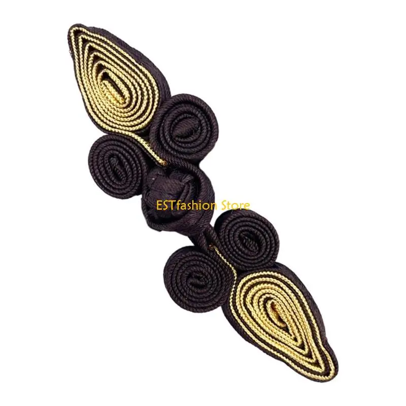 

Y5GC Chinese Buttons Closure Knot Fastener Sewing Peach Cheongsam Button Craft DIY Shirt Cheongsam Clothing