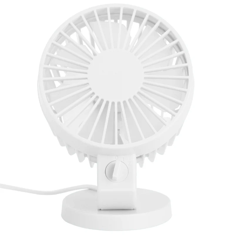 

Compact Portable USB Mini Desk Fan Ultra Quiet 45 Degree Adjustable Tilt For Home Office Travel Cooling