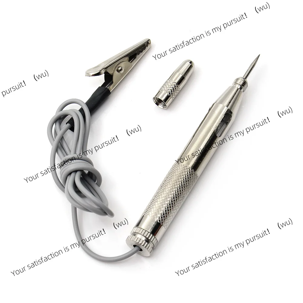 Auto Car Circuit Tester  DC 6V 12V 24V Car Test Pen Pure Copper Probe，For Repairing Car Searchlights Electrical Test Pen!