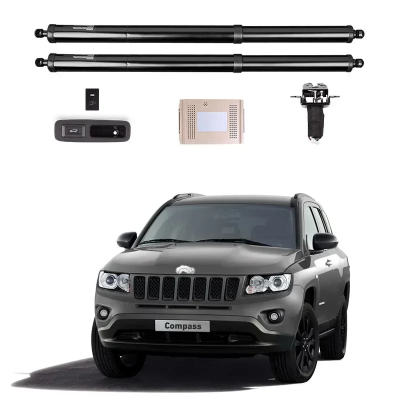 Electric Tailgate For Jeep Compass 2017+ Control Intelligent Tail  Power Operated Trunk Decoration Refitted Upgrade Accsesories