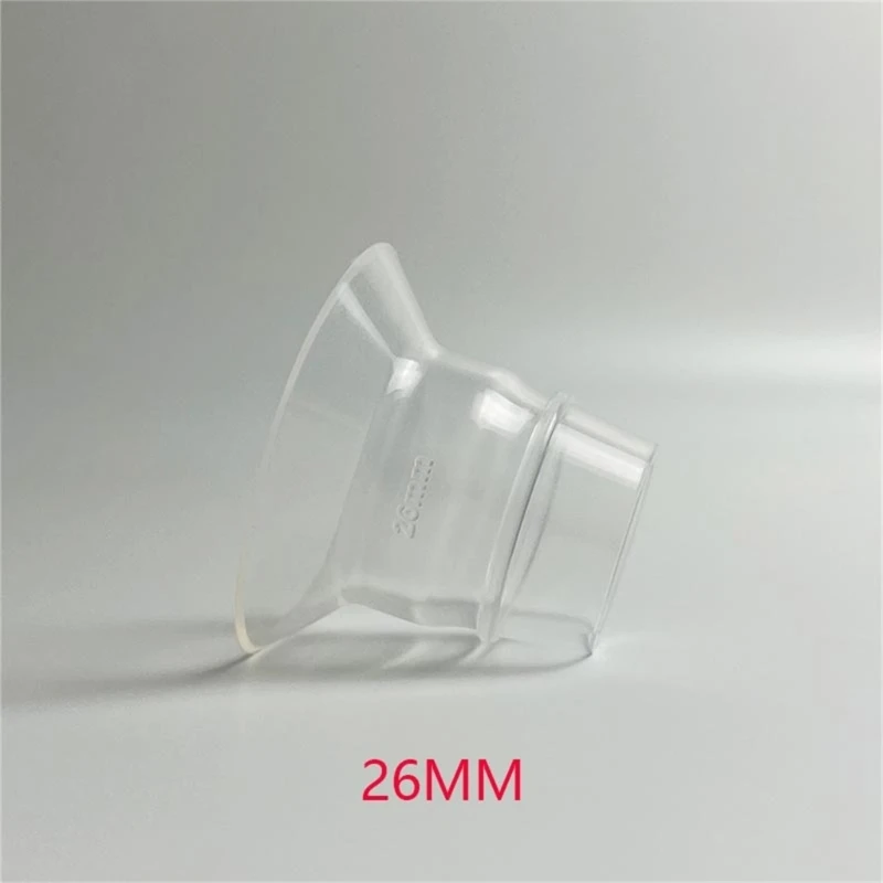 Q0KB Breast Pump Flange Inserts Breast Feeding Pump Shield Narrow Connector Silicone Flange Insert Feeding Pump Accessories