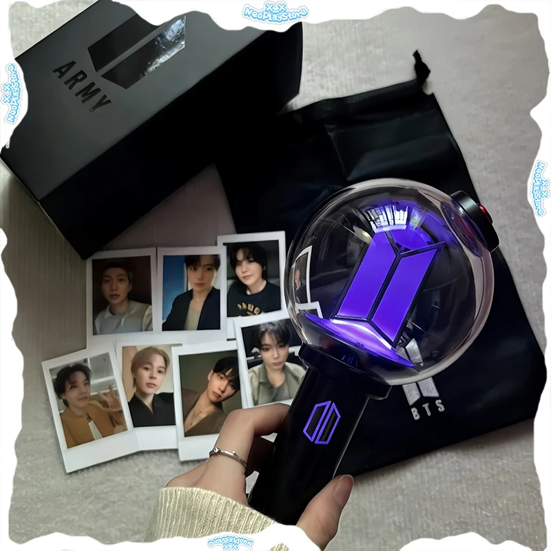 En Stock, Lightstick Oficial de BTS Ver.4, Versión Bluetooth, Mercancía para Conciertos, Colección de Regalos para Fans del K-Pop, Regalos para Ídolos