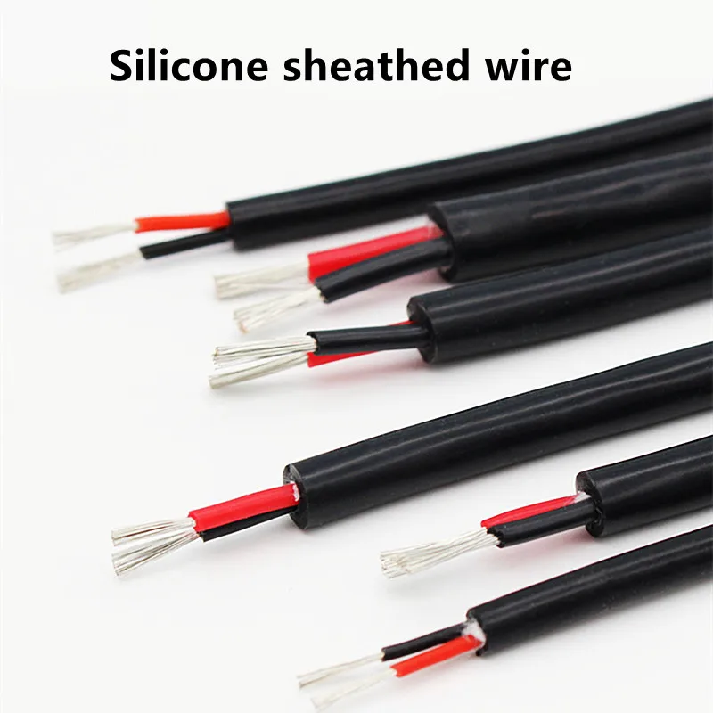Silicone sheathed cable wire 22 20 18 17 15 13AWG 2-8 core High and low temperature resistance soft signal wire power cable