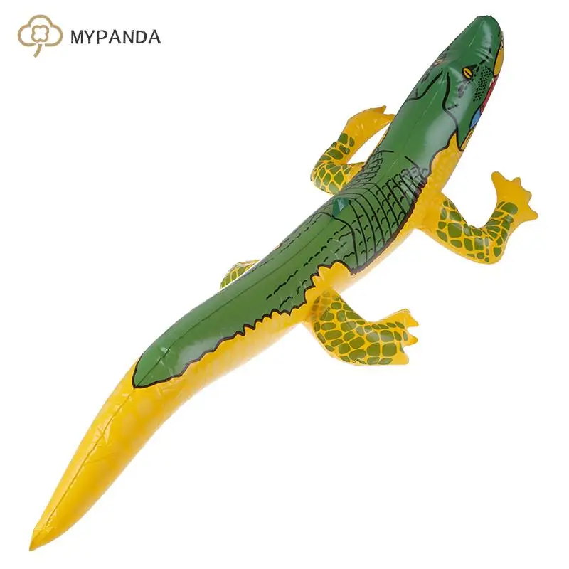 HOT! Summer Inflatable Crocodile Blow Up Funny Water Toy Alligator Balloon for Beach Swimming Pool Inflatable Toys