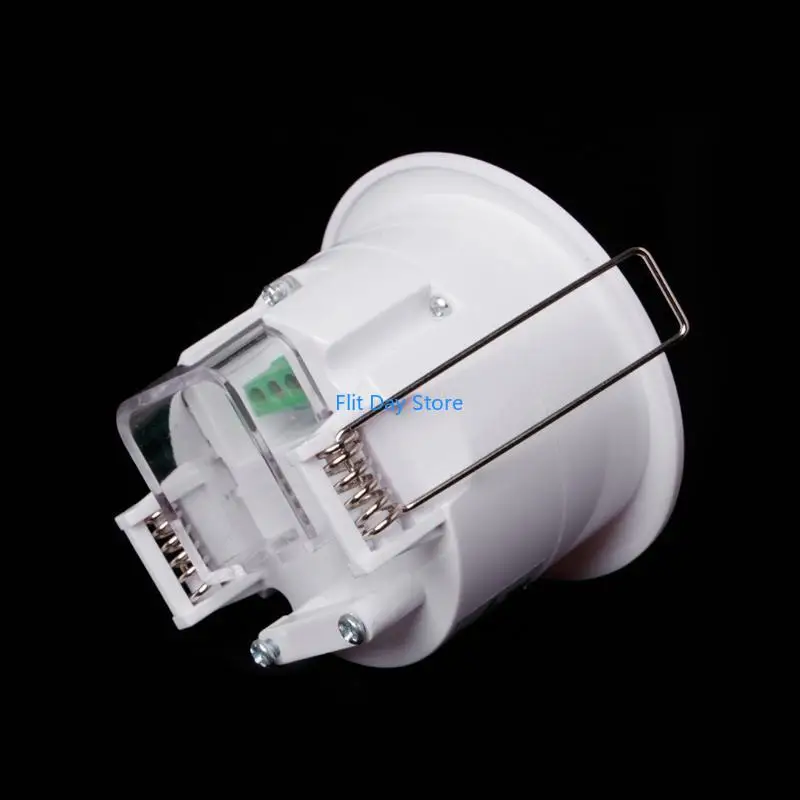 

F92C 110-240V AC Регулируемый 360 ° Потолочный PIR Инфракрасный детектор движения тела LAM