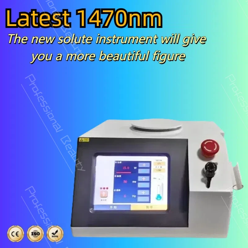 

980Nm 1470Nm Diode Laser Lipolisi Commercial Machine Physiotherapy Treatment Optic Fiber Liposuction Handle Fat Dissolving