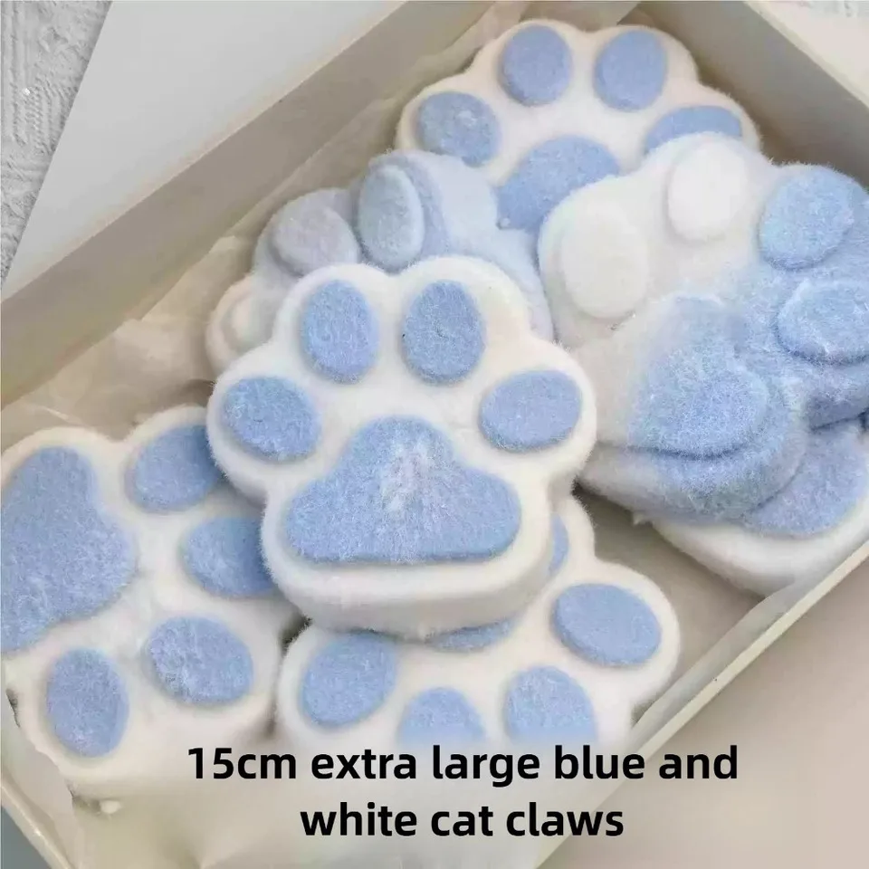 Leuke Squishy Kat Poot Stress Relief Speelgoed Langzaam Stijgende Fidget Zintuiglijke Squeeze Speelgoed voor Kinderen Volwassenen Decompressie Angst Relief Gift
