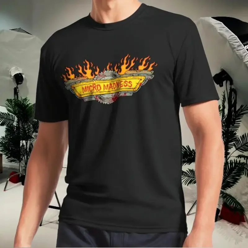MICRO MADNESS Active T-Shirt Logo Men's T-Shirt Funny Size S to 5XL