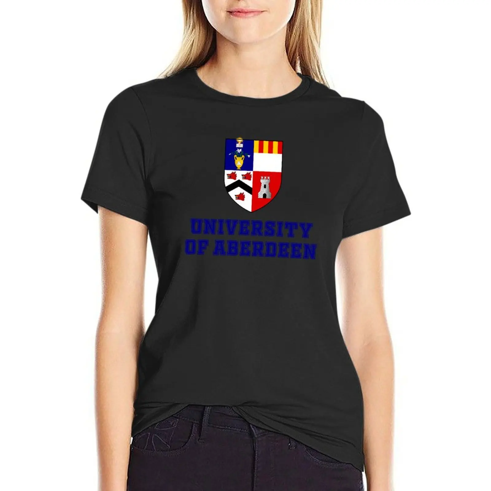 University of Aberdeen T-Shirt sublime female aesthetic clothes anime clothes western t-shirt dress for Women