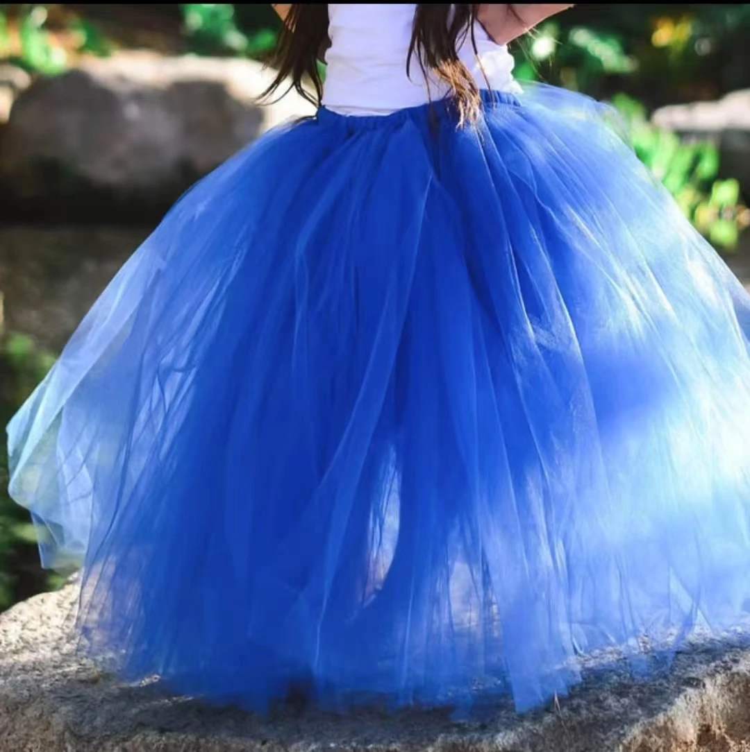 Tutu Skirt Girls Birthday Party Fluffy Pink Tutu Skirt Multi Colors Handmake Ballet Dance Skirt suit for First birthday Party