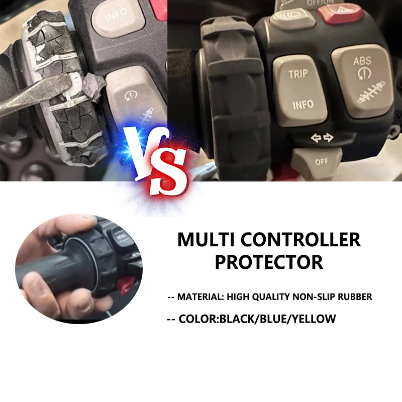 Motorcycle MULTI CONTROLLER PROTECTOR Rubber Cover For BMW R1200GS R1250GS R1300GS S1000R F850GS LC ADV Adventure F900GS F900XR