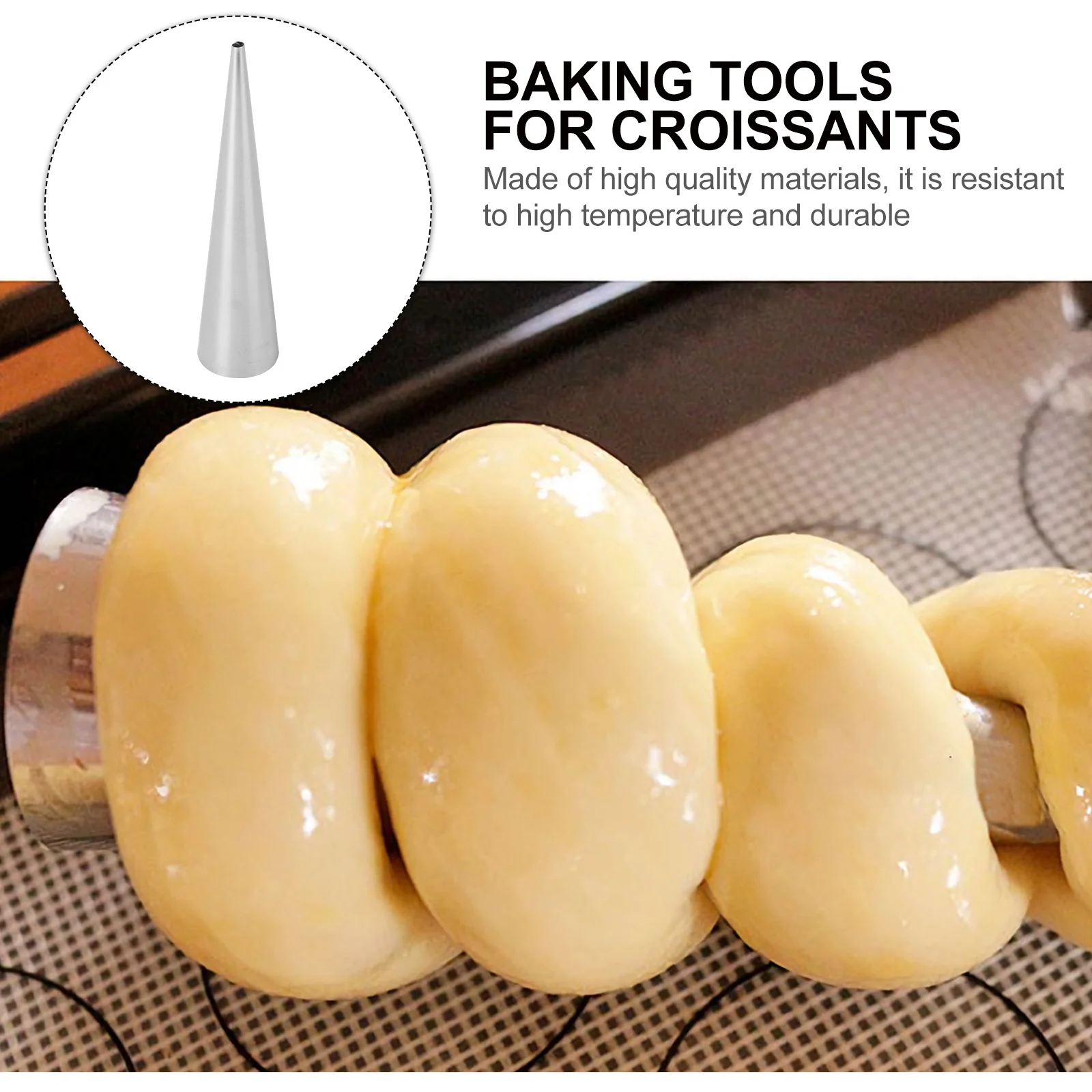 

12Pcs Stainless Steel Cannoli Tubes Cannoli Molds Perfect for Baking Croissant Mold Coil Tool Croissant Mold Connoli Molds