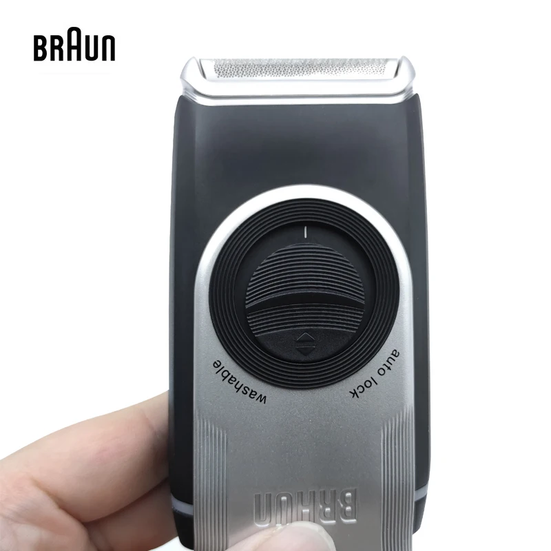 

Braun M90 Electric Shavers Mobile Shave Trimmer Shaver Razor Washable Beard Shaving Machine 2AA Battery Portable For Travel