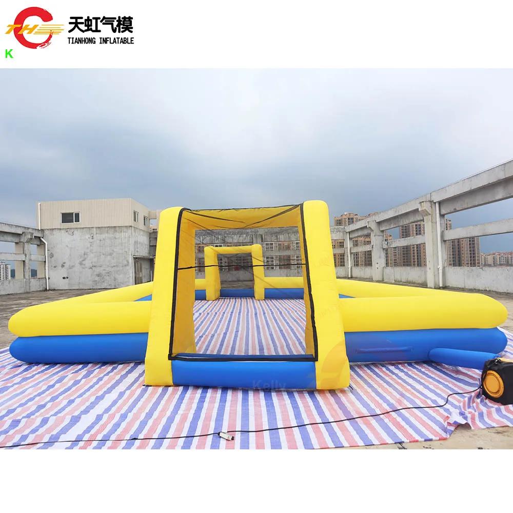 Arène de Football gonflable 15x8m, livraison rapide, arène de Football, terrain de Football gonflable, jeu de Sport à vendre