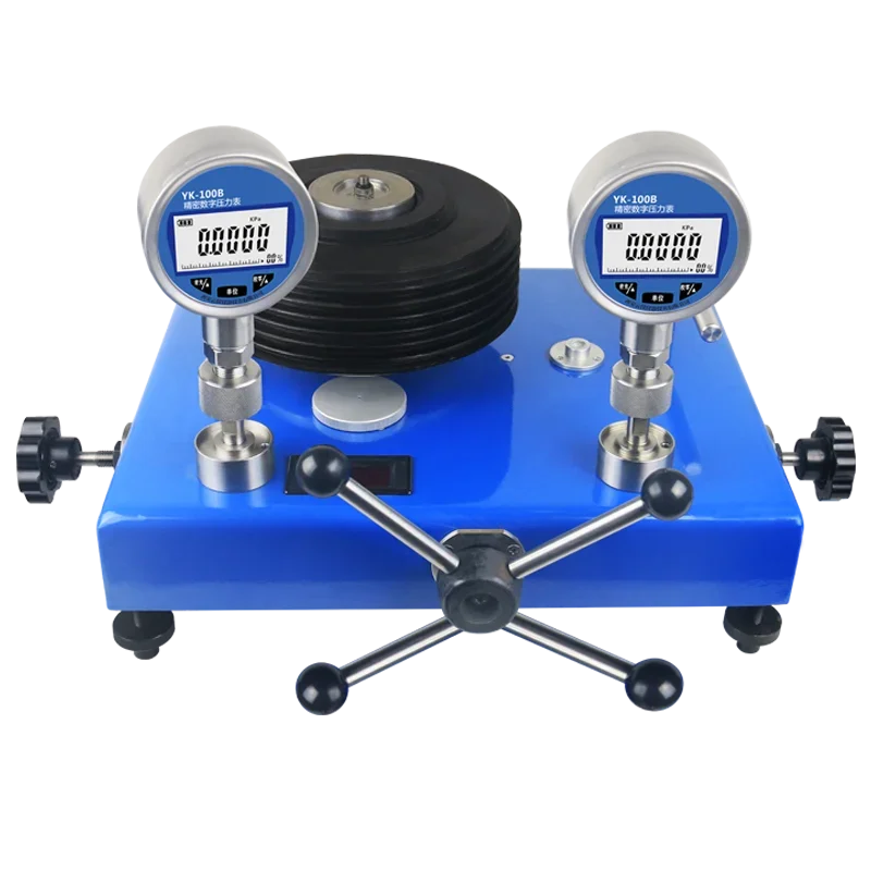 High Pressure Piston Dead Weight Pressure Tester Gauge Pressure Gauge Calibrator