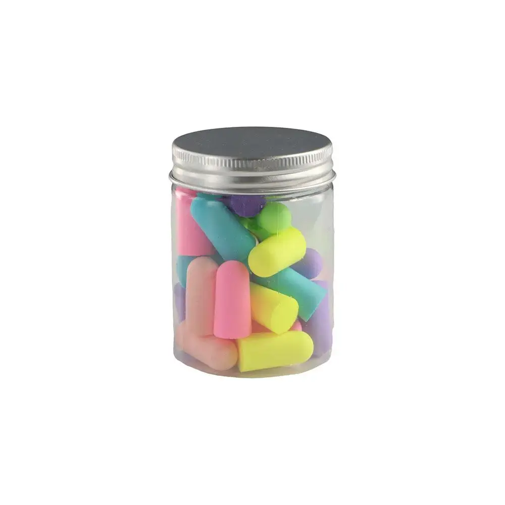 Travelling Noise Proof Silicone Ear Plugs Soft Foam Anti-Noise Soundproof Earplugs Multicolor Noise-canceling Earbud Sleep Aid