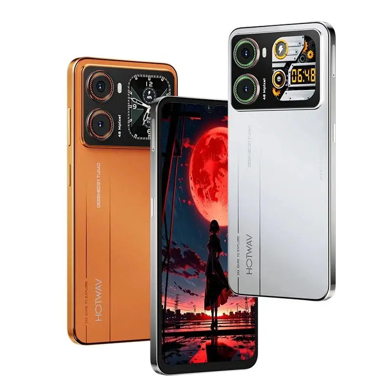 HOTWAV X100 GT NFC Smartphone 8GB RAM 256GB Storage 6.9'' FHD+ 120Hz Display 5160mAh Battery 48MP Camera with Second Screen IR B