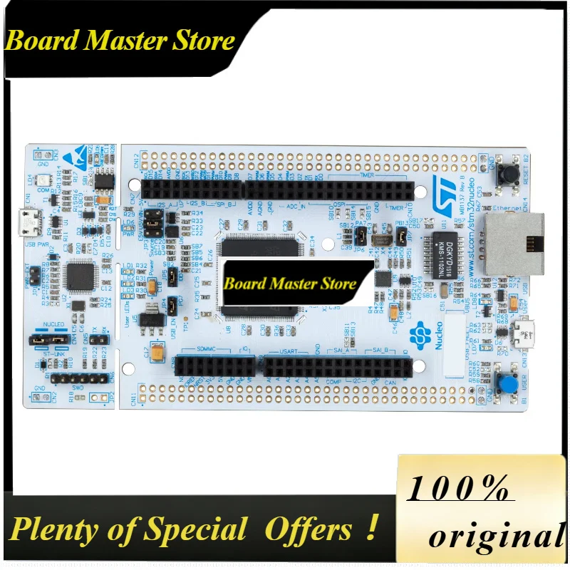 BoMaSNUCLEO-F207ZG Development Board STM32F207ZGT6 Cortex-M3 120MHz 1MB Flash 256KB RAM