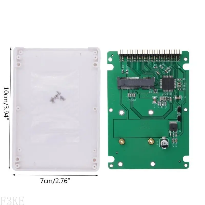 F3KE PCIE MSATA SSD до 2,5 44PIN IDE HDD Адаптер Адаптер жесткий диск Mini Adapter