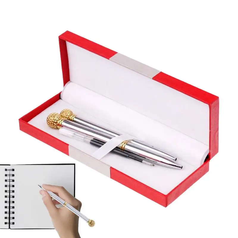 

Golf Ball Pen Smooth Writing Pen Desktop Decor Ornament Portable Writing Signing Tools For Journaling Note Taking