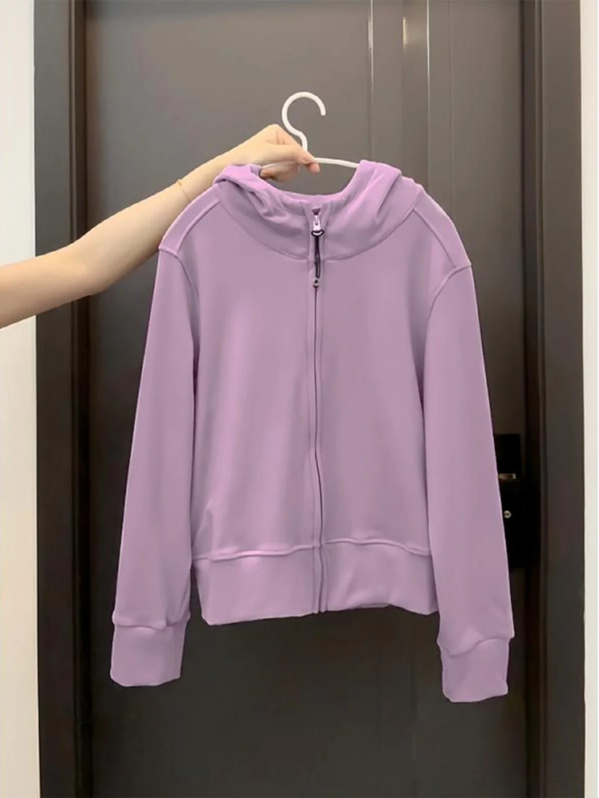 

Новый осенне-зимний кардиган-свитшот оверсайз для женщин, с капюшоном, на подкладке, свободный, повседневный, стройнящий, топ