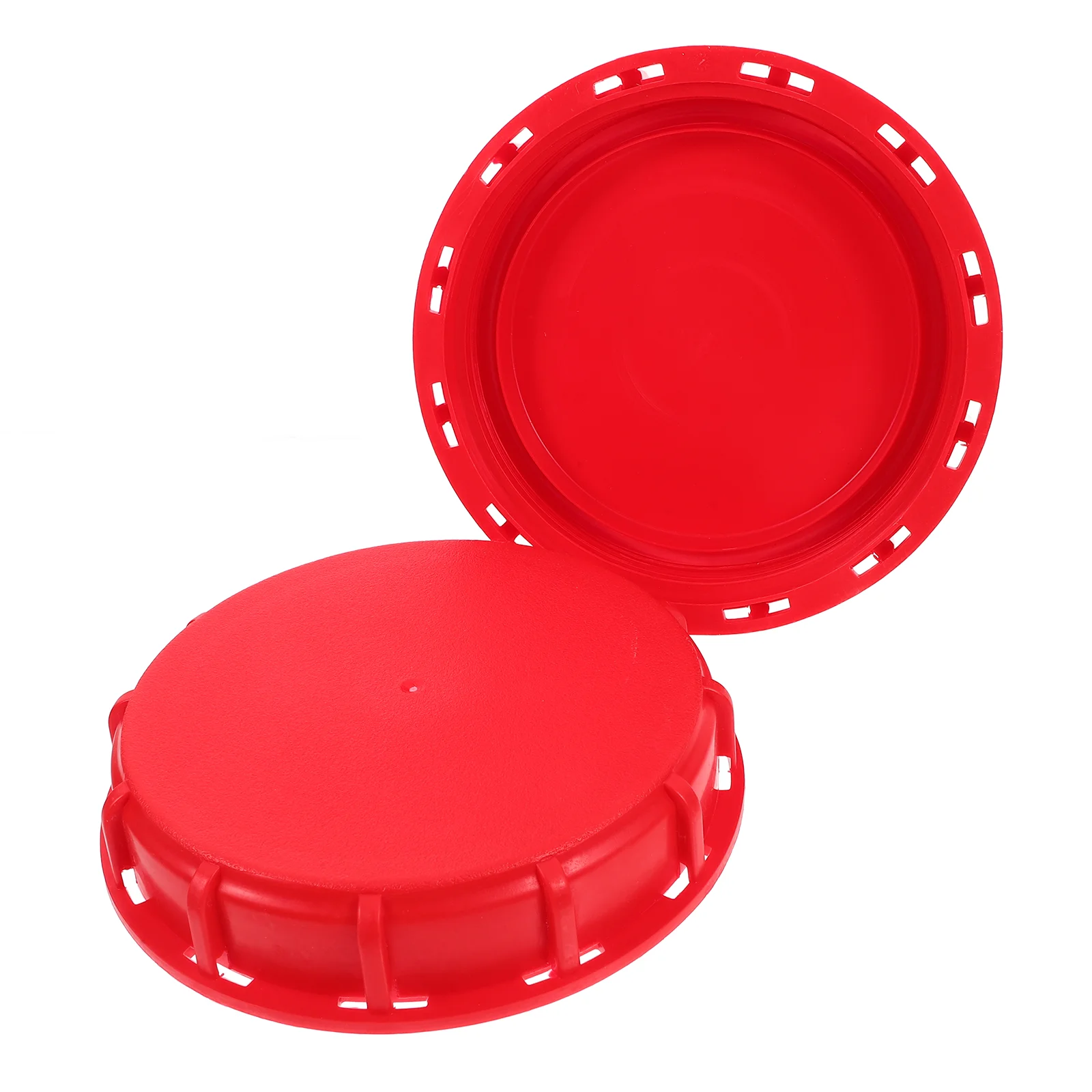 2 Pcs Ton Barrel Cover Water Tote Tank Lid for Ibc Liquid Storage Plastic Equipment