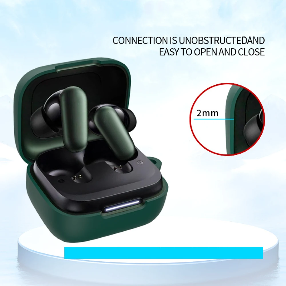 Soft And Durable In Use For Soundcore P30i Headphone Case Silicone Case Drop-Proof And Dust-Proof Headphone Case With Hook