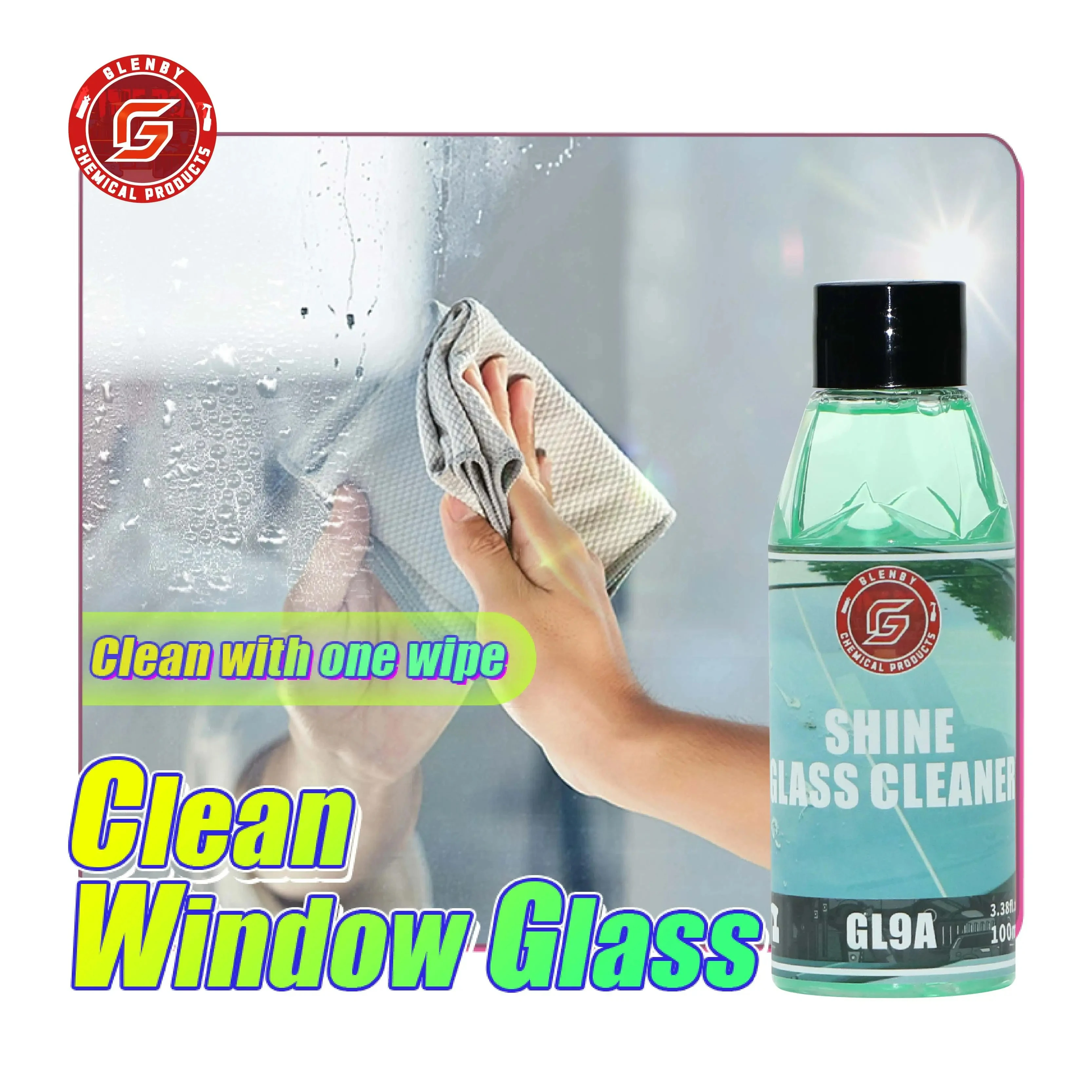 KMIND Car Glass Windshield Cleaner Oil Film Removal Spray Glass Polishing cleaning Quickly and Easily Remove Dirty for Vehicle
