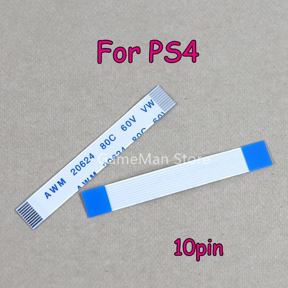 2pcs/lot Touchpad Flex Cable 10pin Ribbon Cable Replacement For PlayStation 4 PS4 Controller