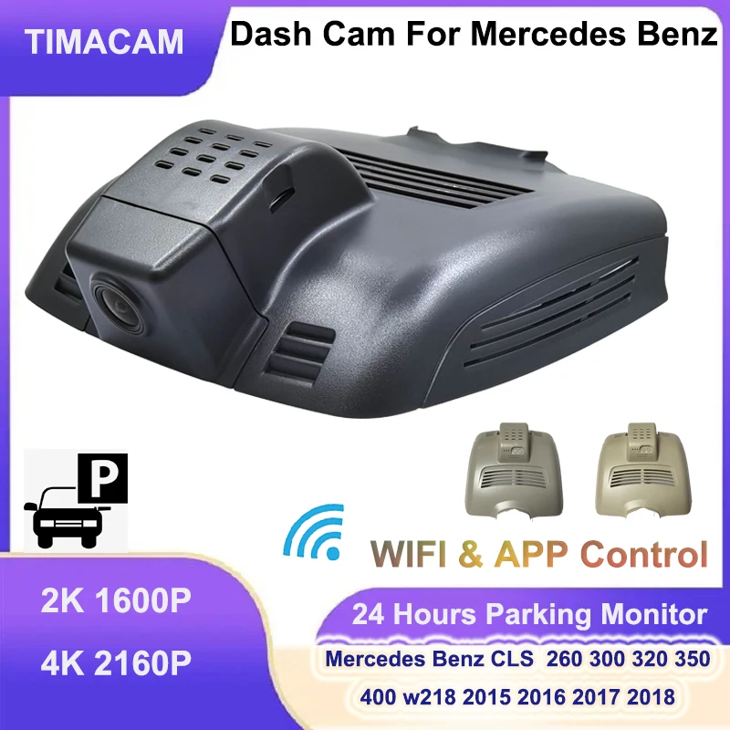 

TIMACAM 2K 4K Wifi Car Dvr Recorder for Mercedes Benz CLS w218 c218 CLS 260 300 320 350 400 2015 2016 2017 2018 Dash Cam Camera