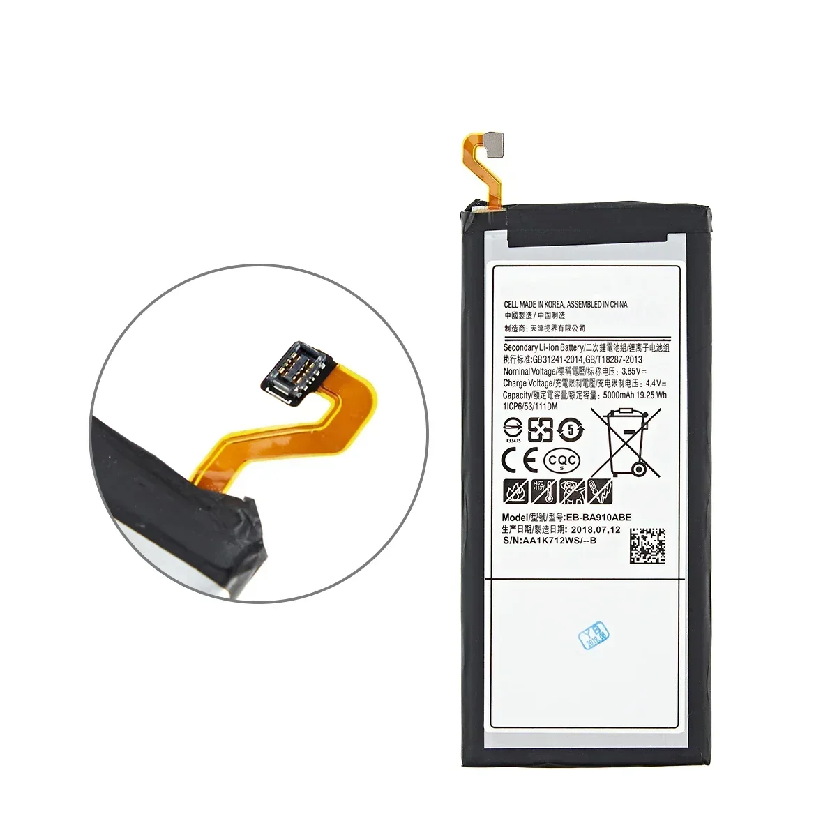Nova bateria EB-BA910ABE 5000mAh para Samsung Galaxy A9 Pro (2016) A9 + SM-A9100 SM-A910 SM-A910F SM-A910DS + ferramentas