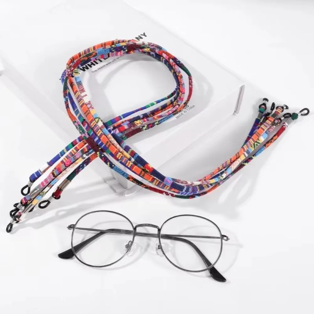 Universal Bohemian Sunglass Chain Adjustable Neck Cord Glasses Rope Anti Drop Nonslip Eyeglass Holder Strap Outside Casual