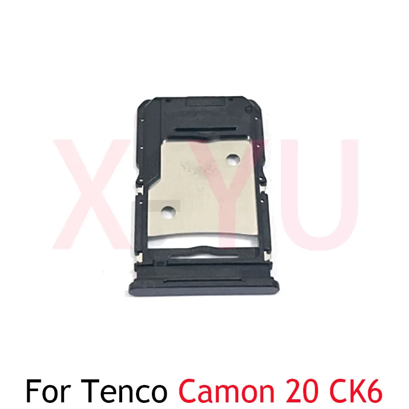 محول فتحة حامل بطاقة SIM ، قطع غيار إصلاح ، Tecno Camon 20 CK6 / 20 Pro CK7n