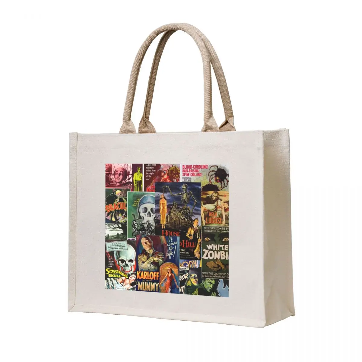 

Monster Movies Tote Bag Handbags Cloth bags Women's shopping bag shopper bag women canvas