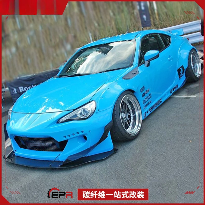 

Для Toyota FT86 Rocket Bunny, широкий корпус, расширители передних/задних крыльев из углеродного волокна-модификация расширения колесной арки