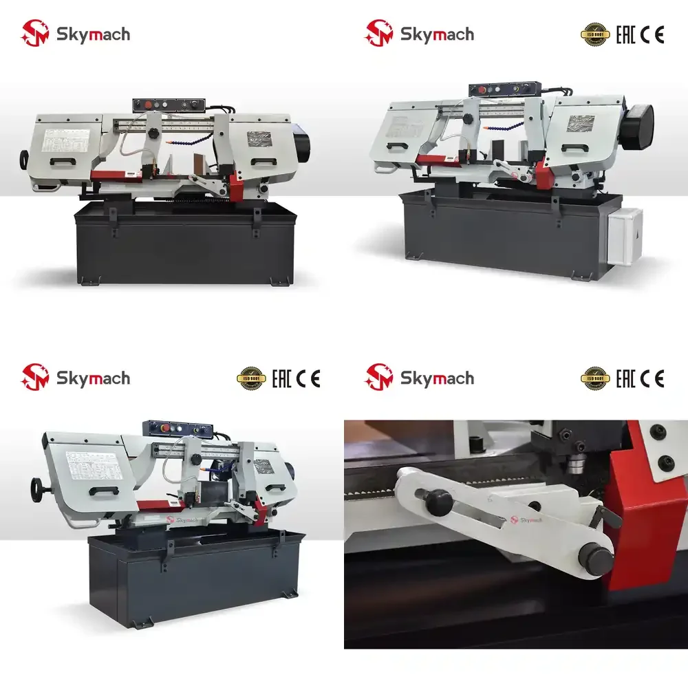 

BS1018B Horizontal Metal Cutting Band Saw Machine for Cutting Industrial Grade Metal Components
