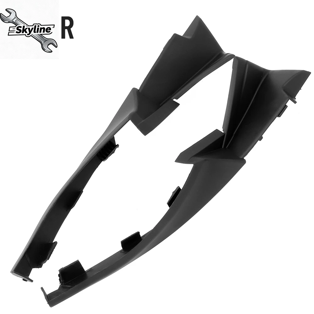2Pcs Car Front Pair Windshield Wiper Cowl Cover Windshield Wiper Deflector Sid For  Extension Trim Fender Cover